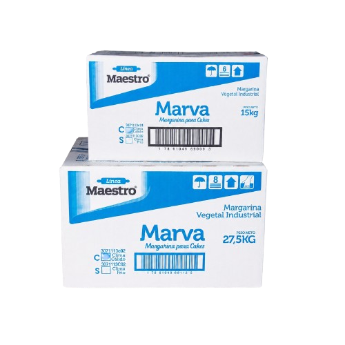 Margarina Marva para cakes distribuida por Pluproxsa en Guayaquil