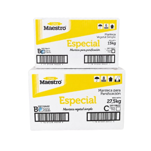 Manteca Especial para panificación distribuida por Pluproxsa en Guayaquil