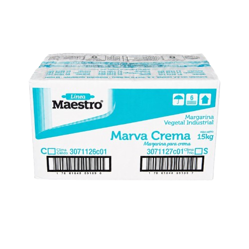Margarina Marva Crema para pastelería y decoración distribuida por Pluproxsa